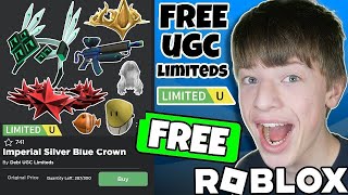 FREE UGC LIMITED COUNTDOWNS AND FREE ROBLOX ITEMS ON ROBLOX #roblox