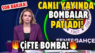 Canlı Yayında Bombalar Arka Arkaya Patladı! 🔥ÇİFTE BOMBA!🔥F.Bahçe Transfer Harekatına Başladı!