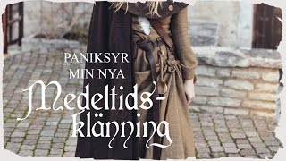 Paniksyr nya medeltidsklänningen! | vlog