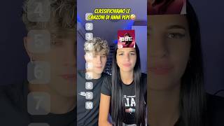 JENNY e MATTIA classificano le CANZONI di ANNA PEPE🤪😂