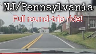 Full Roundtrip Drive! NJ/Pennsylvania! #driving #nj #pennsylvania #drive #driving