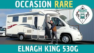 OCCASION Lits jumeaux + pavillon - Présentation ELNAGH King 530G *Instant Camping-Car*