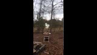 2lb Tannerite Explosion shockwave 30-06 rifle