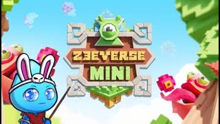 ZEEVERSE MINI - NOVO JOGO TELEGRAM COM POOL DE $25K