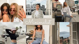 Minimalist Preset - Free DNG | Lightroom Mobile Tutorial