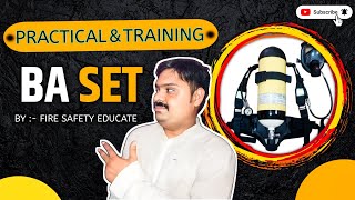 SCBA (Self-Contained Breathing Apparatus) Kaise Use Karein | BA Set Training & Safety Tips in Hindi