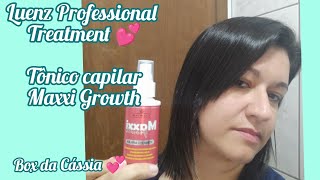 Tônico capilar Maxxi Growth - Luenz Professional Treatment - Fortalecimento da raíz às pontas 🙆🏻‍♀️