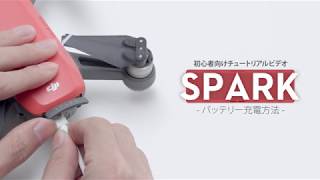 DJI Spark | バッテリー充電方法