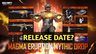 *NEW* Codm Magma Eruption Mythic Peacekeeper Drop Release Date?