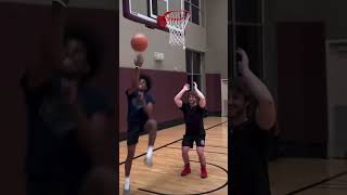 Most ACROBATIC Layup Package EVER #nba #sports #ballislife #basketball #shorts #subscribemychannel