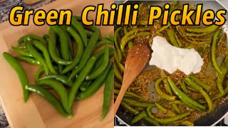 Green chilli  Pickle Recipe | Hari Mirch Achar Recipe | سبز مرچ کا اچار