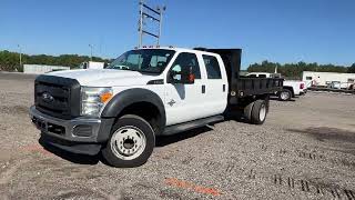 2016 FORD F-550XL FLAT BED TRUCK-123478