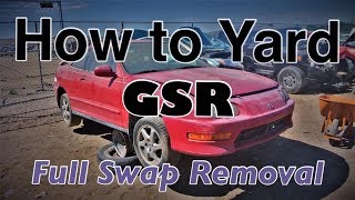 GSR B18C1 Full Swap Removal