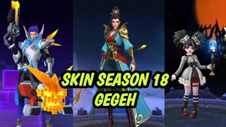 UPDATE SKIN TERBARU SEASON 18 | MOBILE LEGENDS 2020