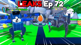 ¡LEAKS de la ACTUALIZACION del CAPITULO 72!🔥😲 | Toilet tower defense Roblox