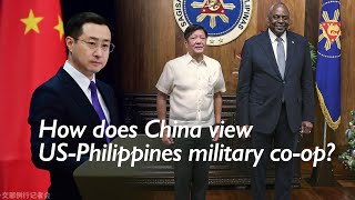 On fresh US-Philippines military deal, China says no such co-op should target third party