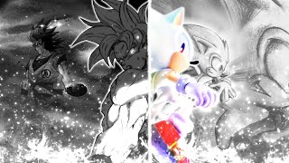 SPEED THUMBNAIL #1| MUI Goku vs Hyper Sonic