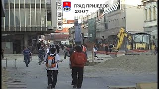 Приједор 2007 - главна улица у изградњи