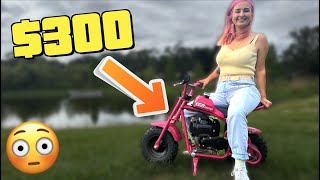 I got the CHEAPEST mini bike on Amazon!