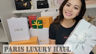 PARIS LUXURY HAUL *UNBOXING* ft. Chanel, LV, DIOR etc.