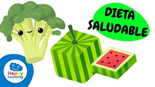 UNA DIETA SALUDABLE | Happy Learning 🥗🍎