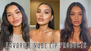 TOP NUDE LIPSTICKS & LIP LINERS FOR BROWN GIRLS 🤎 | NICOLE ELISE