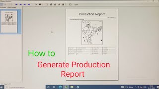 We can Generate Production Report in cypcut software