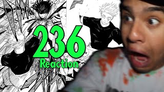 JUJUTSU KAISEN CHAPTER 236 REACTION!