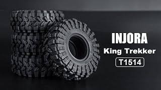 INJORA 1.55" King Trekker Tires (95*34.5mm)