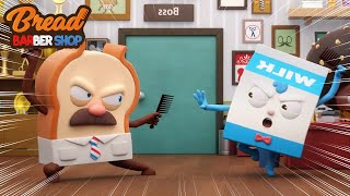 BreadBarbershop3 | Bread VS Wilk | english/animation/dessert