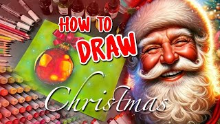 Watch Me Draw the Perfect Christmas Ornament | DrewDrawz