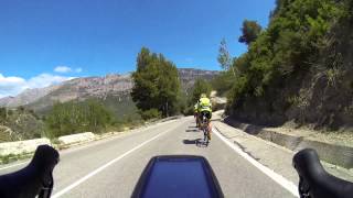 Spordipartner laager 2014 Guadalest decsent