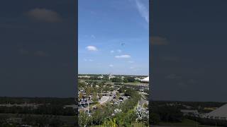 Fourth of July fly over from the Magic Kingdom #flyover #magickingdom #4thofjuly #wdw #disneyworld