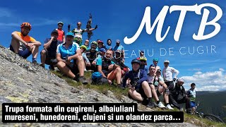 MTB. cu bicicleta pe Vf.Godeanu la sud de Cugir