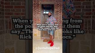 Uuuggghhh I don't see it, but what y'all think?!? lol #funny #relateable #rickross #locs