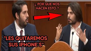 ESTO ES IMPOSIBLE! DIPUTADO DE MORENA SE LE VA ENCIMA A MINISTROS Y LES QUITARAN SUS IPHONE´S