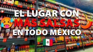 El lugar con más SALSAS EN TODO MÉXICO 🇲🇽🔥😱🌶