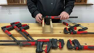 BESSEY GearKlamp Video Short 2 -  Clamping in tight places