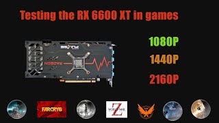 Testing the RX 6600XT OC in 11 games in 1080p, 1440p, 2160p resolution. No comments