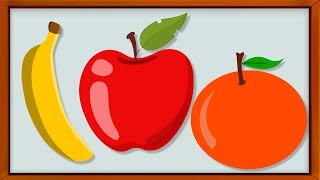 Learn Fruits | Learn Colors | Educational Video for Kids & Toddlers