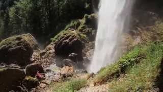 La cascata Pericnik a Mojstrana