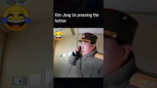 Kim Jong Un pressing the button #KimJongUn #Northkorea #intercontinentalballisticmissile