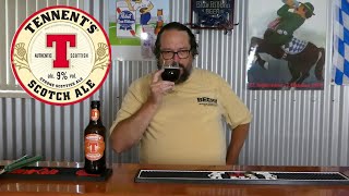 Tennent's Scotch Ale 9.0% ABV - SwillinGrog Beer Review