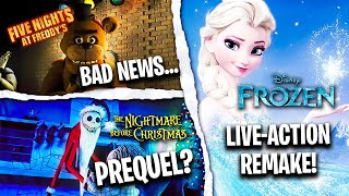 FNAF Worrying Movie Update, Netflix Increase Prices, Frozen Live-Action & MUCH MORE!!!