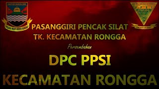 SUASANA PERSIAPAN PASANGGIRI TK  KECAMATAN RONGGA