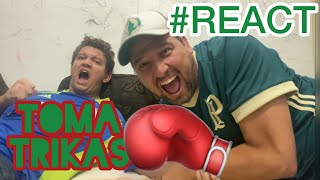 REACT SÃO PAULO 1 x 2 PALMEIRAS - VIRADA HISTÓRICA - SEGUE MEU PAL - CHORA TRIKAS - BRASILEIRÃO 2022