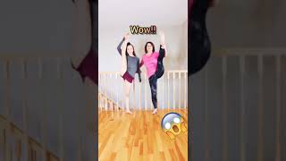 Anna Mcnulty Flexibility Trick With Grandma #shorts