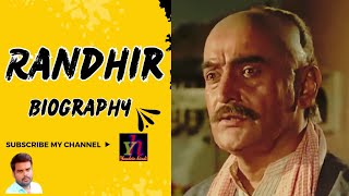 Actor Randhir Biography | Actor Randhir's life story