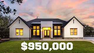 LUXURIOUS NEW CONSTRUCTION HOME FOR SALE IN SAN ANTONIO TX |CANYON LAKE |