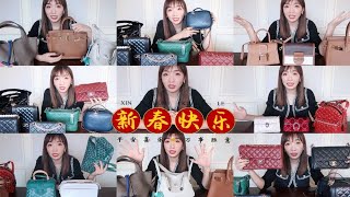 【年度包包大赏】这一年我究竟买了多少包包…Hermes、Chanel、Goyard、LV、Delvaux、Gucci、Bvlgari…